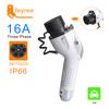 Feyree EV Car Charger Plug Female Car Side GB/T Adapter 16A 32A 1 Phase 3 Phase for Electric Vehicle Charging Station EVSE