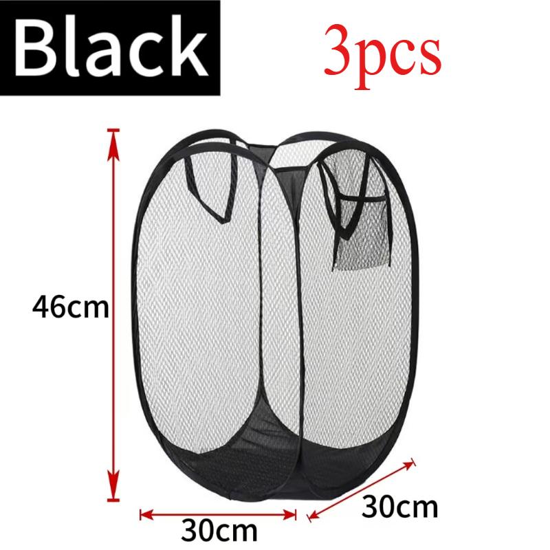 Household Dirty Clothes Basket Foldable Storage Basket University Dormitory Living Room Storage Bucket Laundry Bag