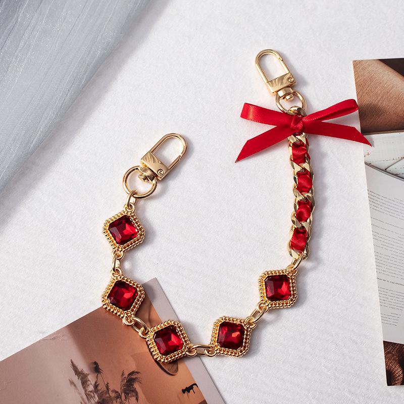 

Новый плетеный шнурок для телефона: Короткая цепочка-браслет, хит продаж