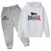 New Children's Sports Clothing Sets-Boys' Girls' Hooded Sweatshirts Pants (3-13 Years Old) Top+Bottoms Children's Brand Clothing
