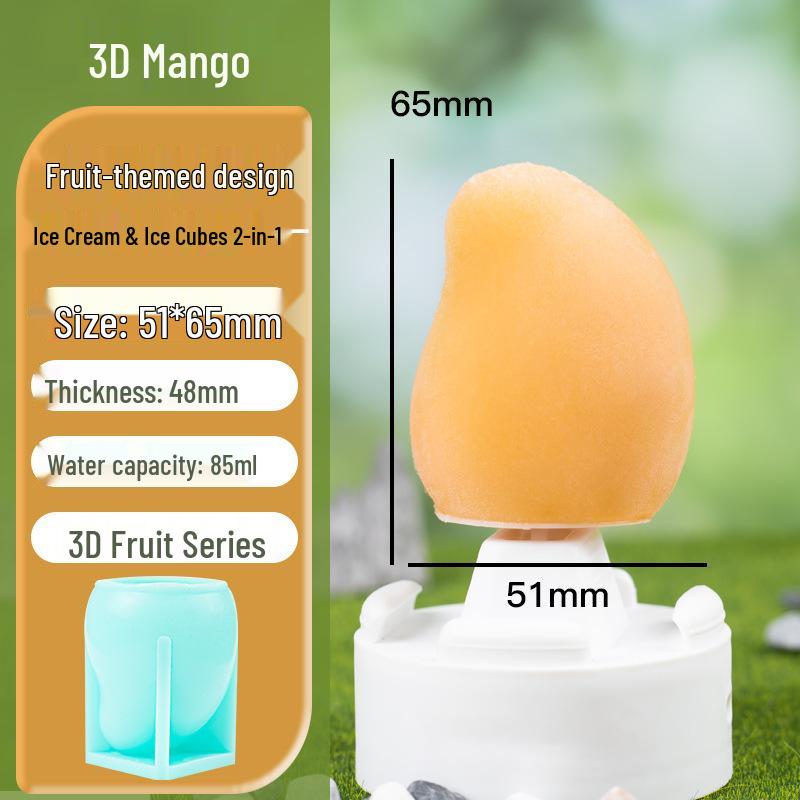 

Hami Melon Ice Cream Mold - Food Grade Silicone for International Cuisine