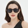 New Retro Sunglasses For Women High-end Large Frame Sunglasses Pilot Toad Mirror Trendy MN5534