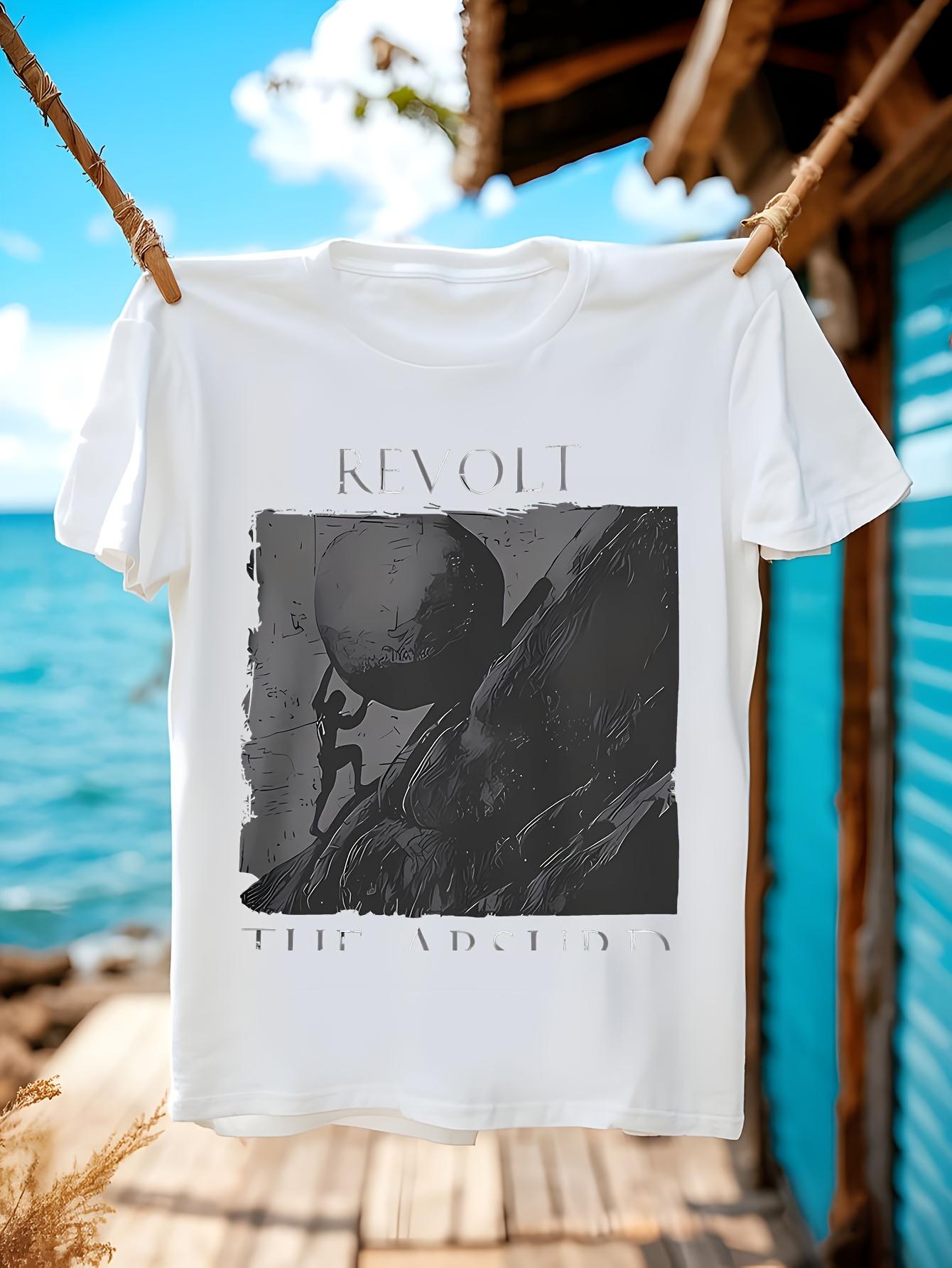 Literary Graphic Tshirt Graphic Tshirt - The Absurd by Al... M