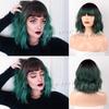 Parrucche a onda corta in 17 colori per donna, fibra resistente al calore, capelli finti giornalieri