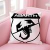 Auto Cool A-Abarth S-Scorpion Cushion Cover Pillow Case Soft Skin Friendly Fabric Comfort & Concealed Zipper