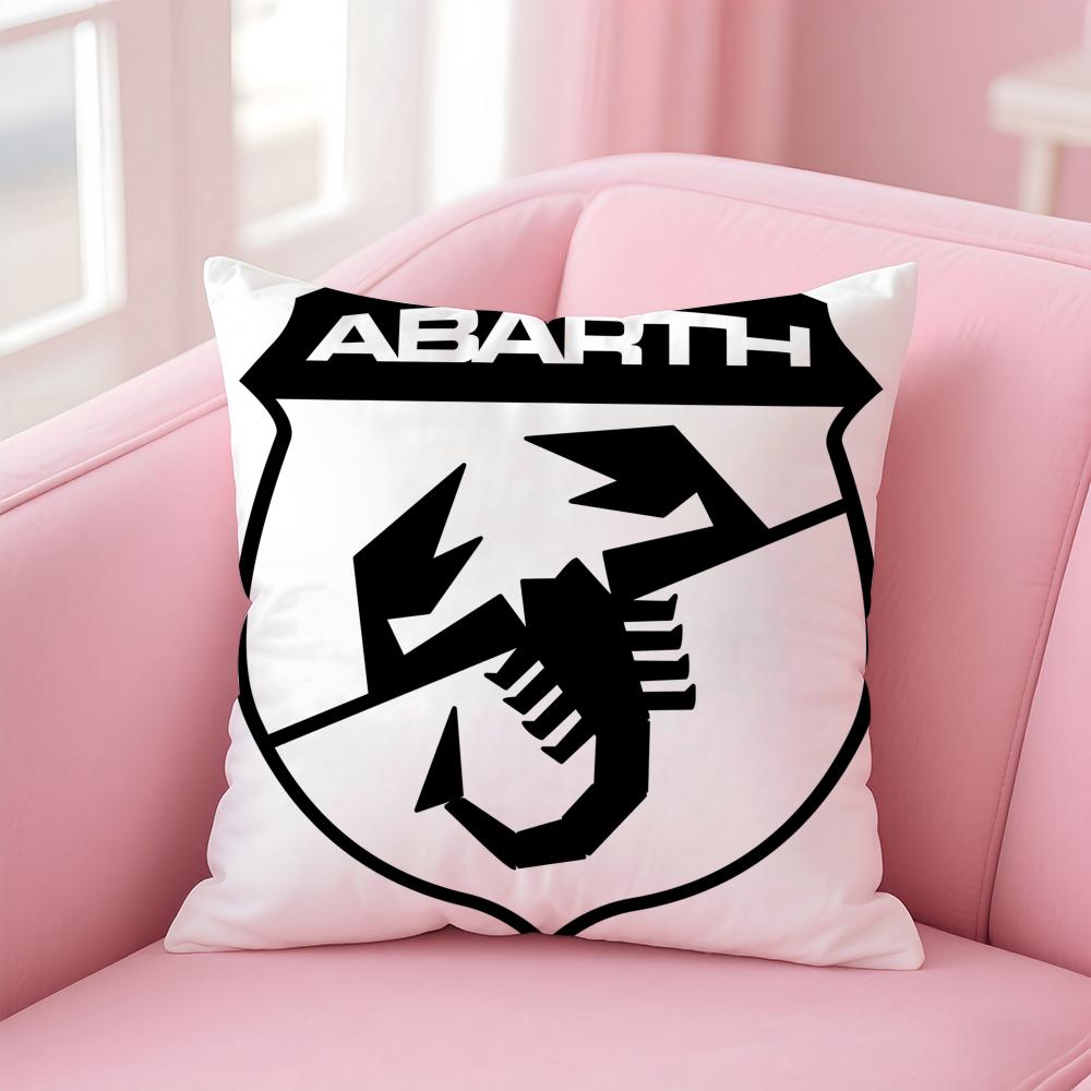Auto Cool A-Abarth S-Scorpion Cushion Cover Pillow Case Soft Skin Friendly Fabric Comfort & Concealed Zipper