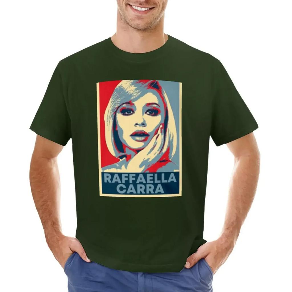 Raffaella Carra Hope Relaxed Fit T-shirt summer top blanks oversizeds t shirts casual stylish