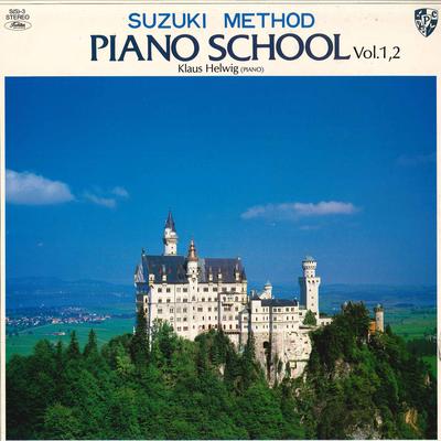 LP Record KLAUS HELLWIG (PIANO) - Suzuki Method Piano School Vol.1, 2 SS3 TOSHIBA - Japan Classical Used