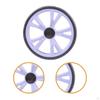 4 Pieces Shopping Cart Wheels Rolling Roller Replacement Caster EVA Silent Heavy Duty Spare Parts