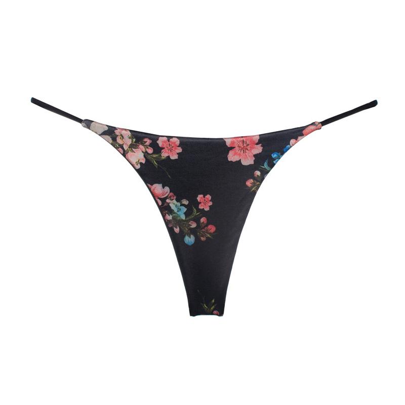 Sexy Underwear Low-waist G-String Panties Female Underpants Multicolor Women Thong No Trace Breathable Female Lingerie