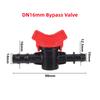 16mm Shut-off Valve Connectors Garden Greenhouse Farmland Drip Irrigation Aquarium Fish Tank Drainage Pipe Ball Valve 5/10Pcs