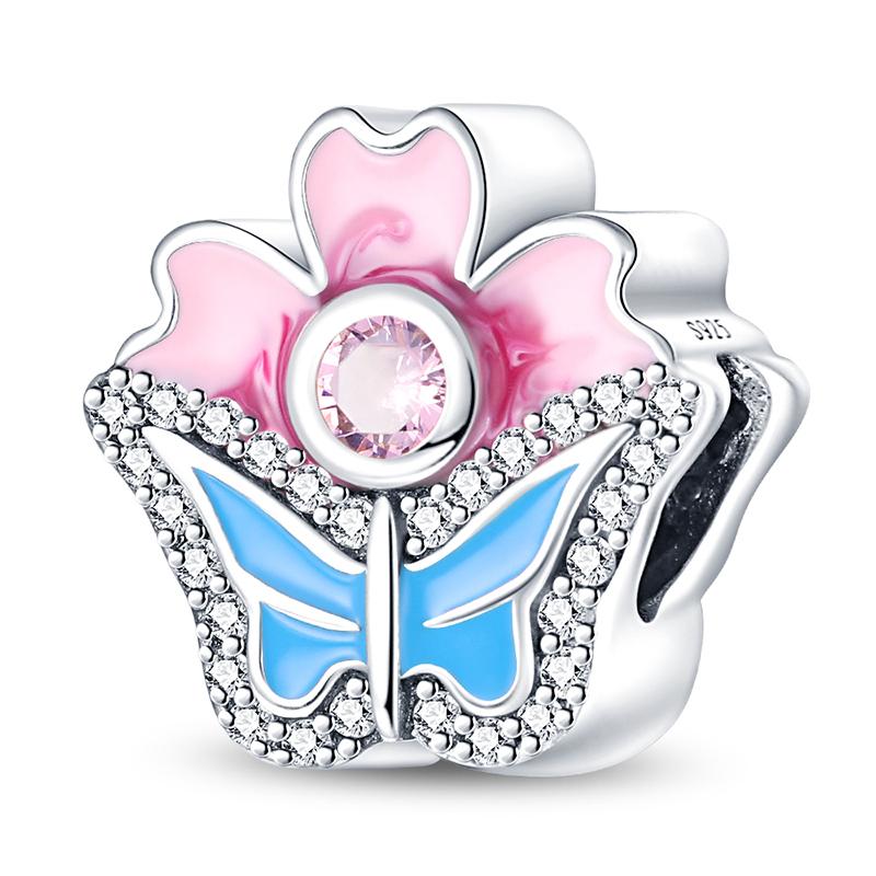 Charms Original Bohemian Flower Beads For Bracelet Bangles Necklace Jewelry Women Luxury Jewelry Making Daily Festival Gifts