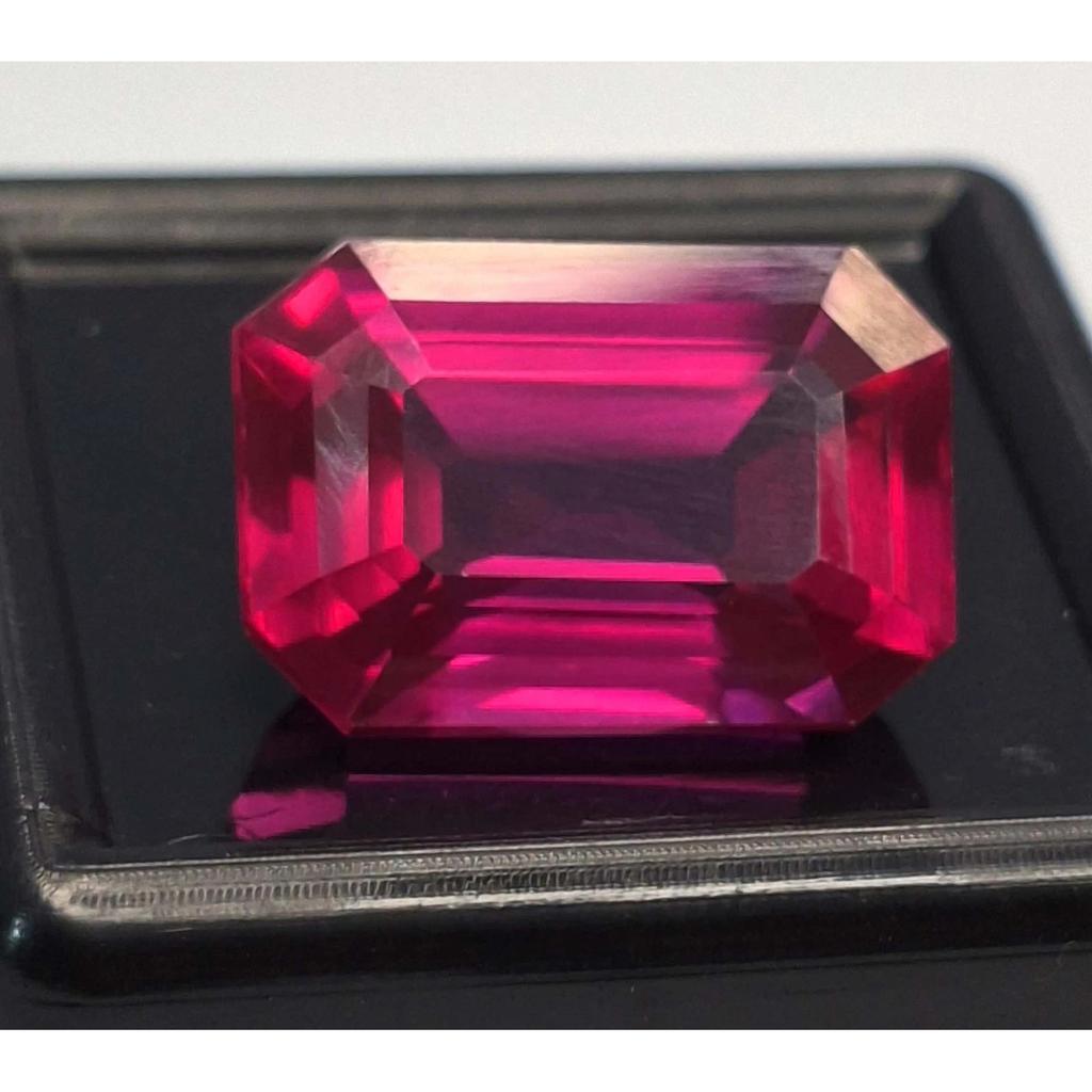 Emerald Cut Natural Royal Pink Sapphire 14-16 Ct Beautiful Certified Gemstone
