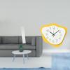 Living Room Paper Floor Lamp Shade And Modern Acrylic Wall Clock Hanging Timepiece for Office