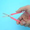 Compact Children's Elastic Ring Scissors for Students and Office Use