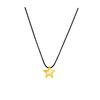 Black Rope Star Necklace Female Collarbone Chain Korea