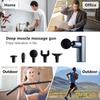 Portable Massage Gun Muscle Massager Brushless Motor for Pain Relief Super Quiet Portable Body Relaxation Electric Sport Massager