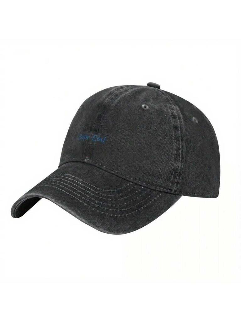 Cape Cod Leuchtturm Baseballkappe für Erwachsene - Gewaschene Denim Snapback-Kappe mit gesticktem Logo