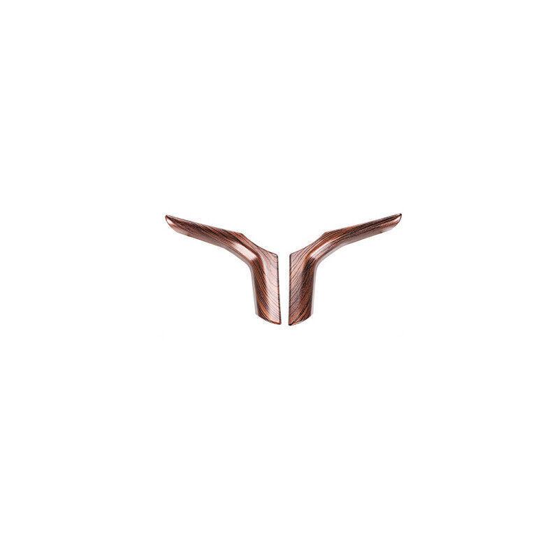 For BMW X3 G01 X4 2018-  Pine Wood Grain Steering Wheel Strip Cover Trim