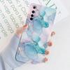 For Realme 6 Case Realme 6 Pro Watercolor Marble Transparent Cases For Realme 6S Cover For Realme6 i Silicone Back Bumper Funda