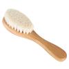 Grooming Comb   Baby Comb Brush, Multifunction Natural Goat Hair Comb, Infant Hair Massage for Baby At Home