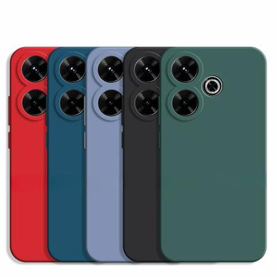 Per Xiaomi Redmi 13 Custodia Xiaomi Redmi 13 4G Cover TPU Antiurto Silicone Liquido Cover Posteriore per Telefono per Xiaomi Redmi 13