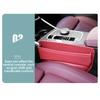 Universal Car Leather Storage Box Car Seat Slit Gap Pocket  Wallet Phone Key Card Storage