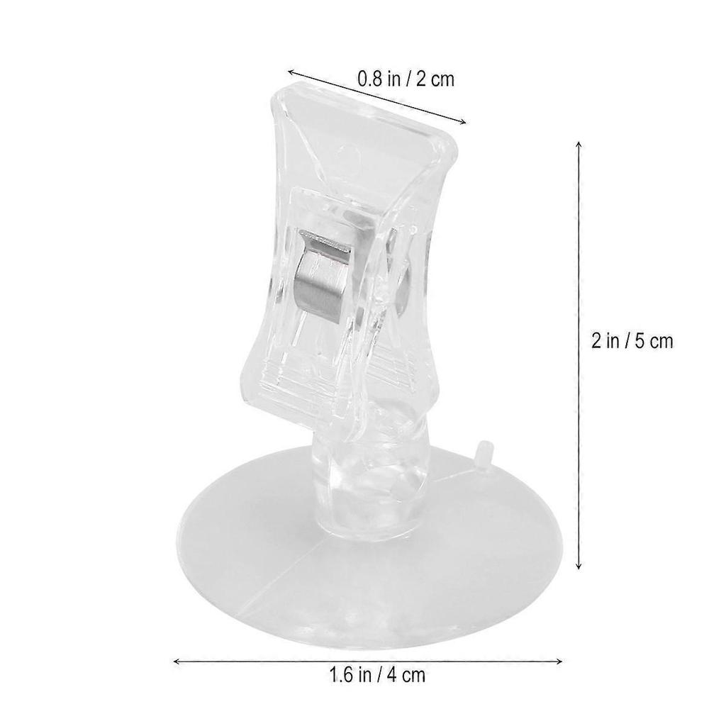 8pcs Fishes Veggie Seaweed Suction Cup Clip Feed Holder Feeding Tool for Fish Tank Aquarium Accessories