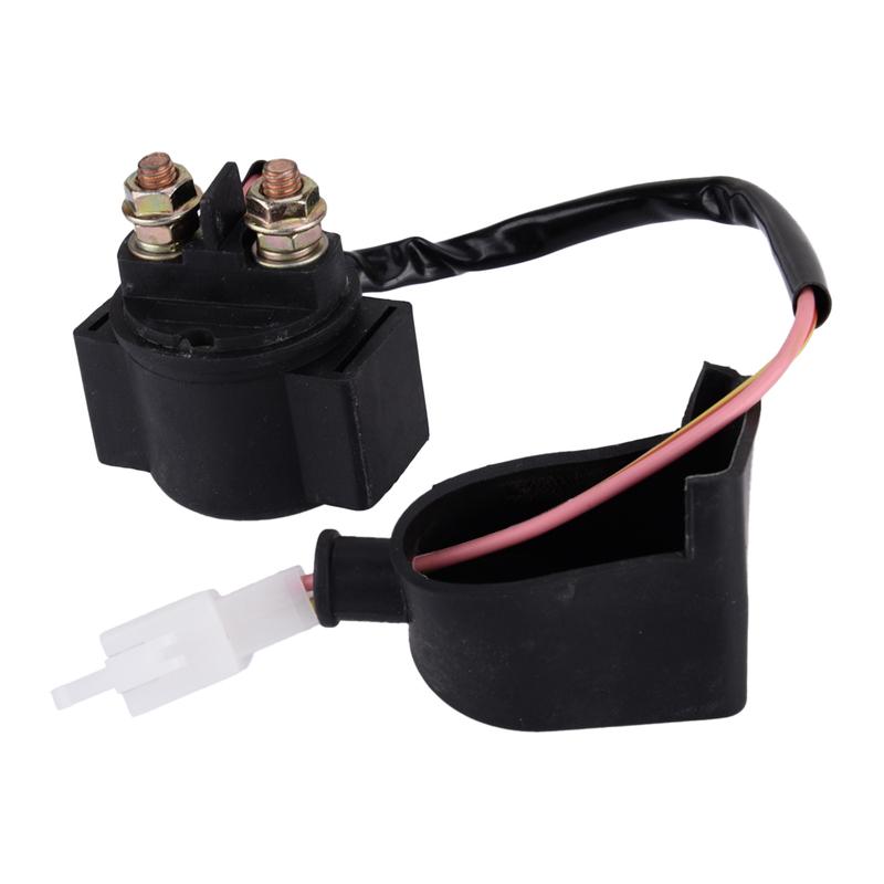 Starter Relay Solenoid 12V Fit for 4-Stroke GY6 Engine 50cc 90cc 110cc 125cc 250cc Quad ATV Pit Bike Scooters