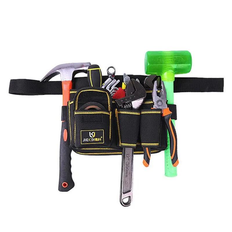 Multi-function Waist Pack Repair Tool Storage Bag Oxford Cloth Hardware Tool Pocket Wrench Pliers Storage Bag