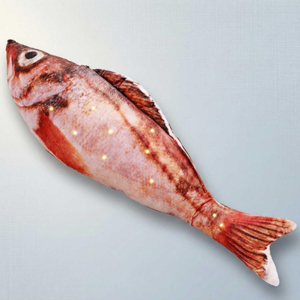Simulated Fish, Chew Toy Doll, Catnip Teething Toy,