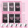 C Curl Individual False Eyelashes: 60 Clusters, 10-18mm, Dense and Segmented for DIY Application