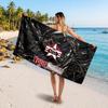 The Cure Customized Name Text Beach Towel, Soft Absorbent Towel Beach Pool Travel Personal Gift