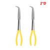 Motorcycle Repair Removal Tools Extra Long Nose Pliers Spanner Clips Straight Bent Tip Mechanic Equipment DIY Auto AccessoriesGood product
