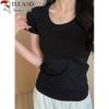 Woodpecker Women's Slim-Fit Short Sleeve Round Neck T-Shirt