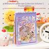 Mini Scene Building Sticker Book Waterproof Stickers Set 35 Sheets 10 Scenes Diy Journal Scrapbook Card Making Decor Supplies