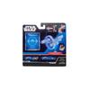 Jazwares Star Wars Micro Galaxy Squadron Jedi Starfighter OBI-WAN Kenobi R4-P17 5-Inch Vehicle with Micro Figures