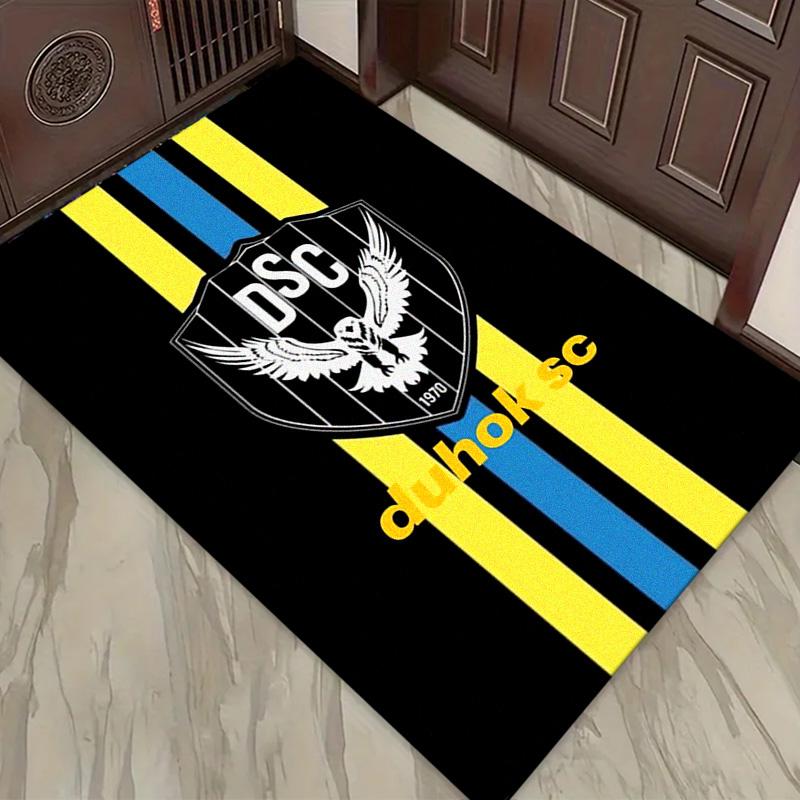 DUHOK SC Logo Carpet Rug for Living Room Bedroom Home Sofa Decoration,Kids play Non-slip Floor Mat
