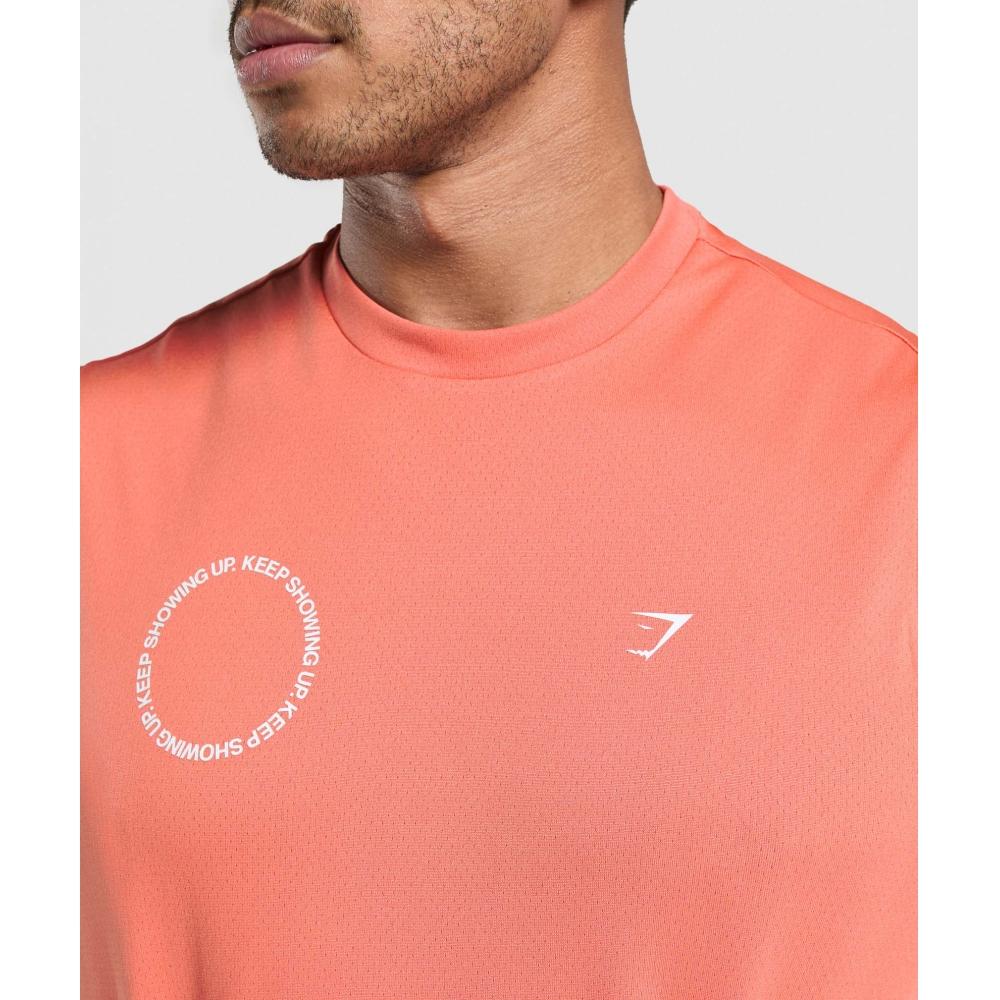 Gymshark Keep Showing Up Tank Muted Coral A2b9d Kcpq