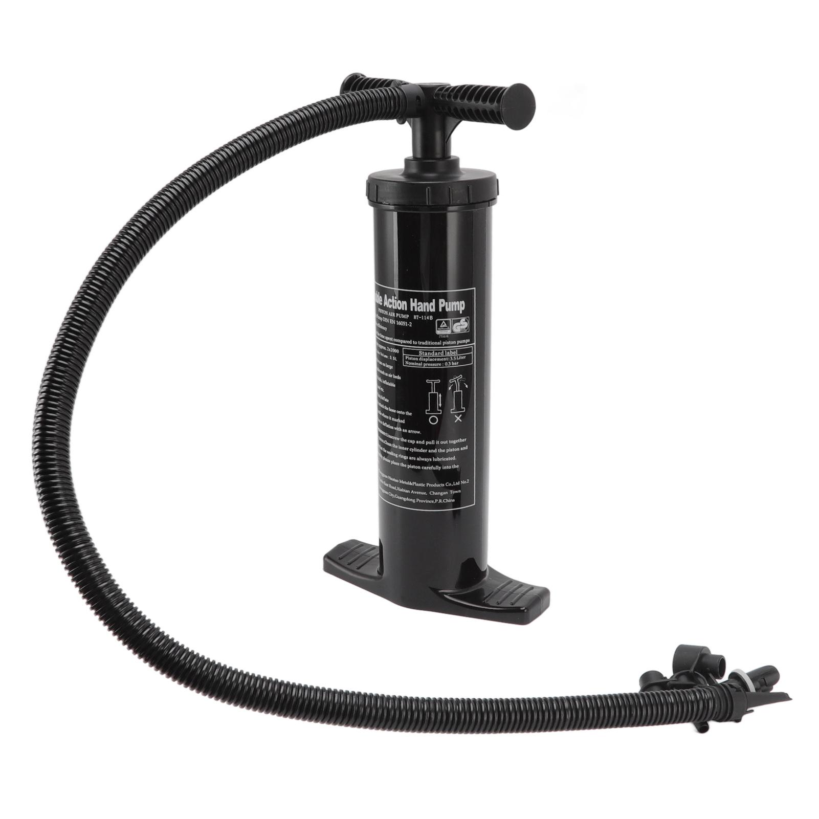 

Hand Pulled Air Pump Manual Inflatable Pump Rubber Boat Inflatable Pump Portable Inflator Large Two Way 4000CC