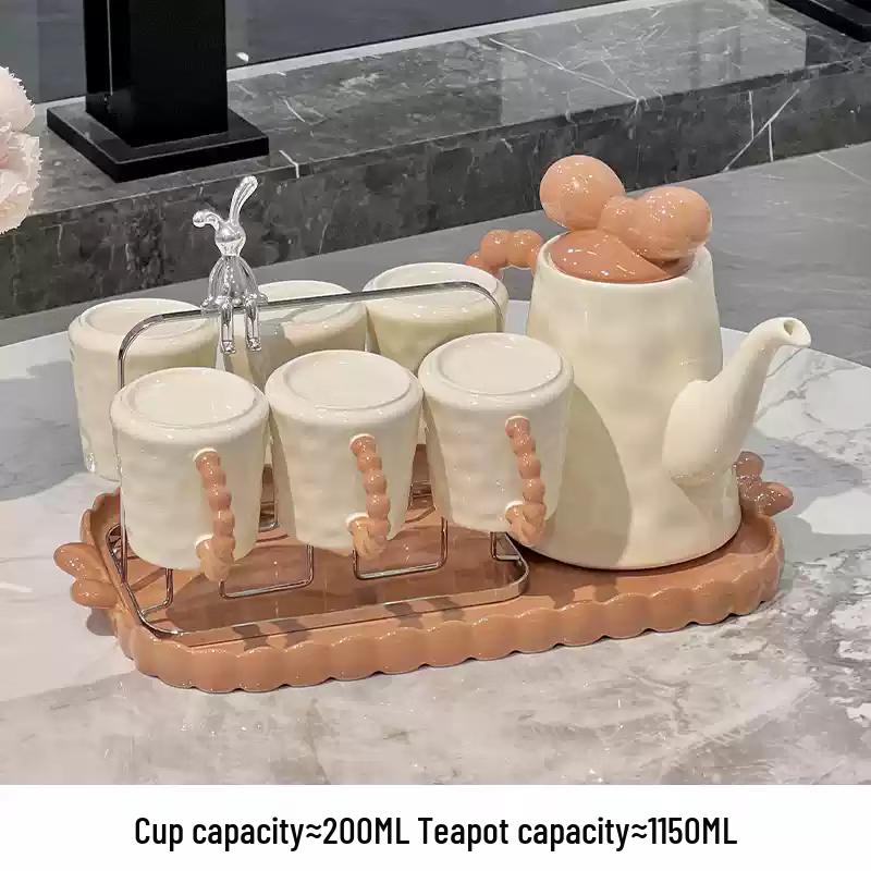 Changbaosen Ceramic Cup Set with Holder
