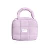 Simple New Puff Square Storage Bag Macaron Sweet Girl Soft Handheld Makeup Bag Large Capacity Waterproof Portable Storage Bag