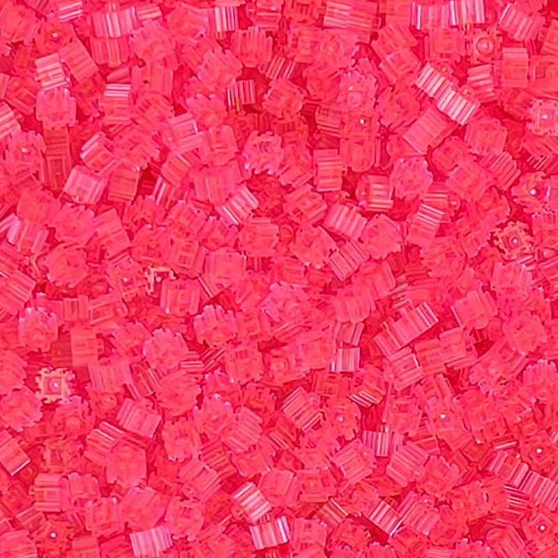 

Non-Toxic 1Kg/10000Pcs 6*6Mm Transparent Color Pixel Art Puzzle Building Blocks Diy 3D Small Brick For Children S Toy Puzzle Kids 6MM