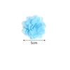 10pcs/lot 5cm Colorful Chiffon Fabric Flowers For Wedding Party Decoration Artificial Flowers For Dress Crafts Decoration