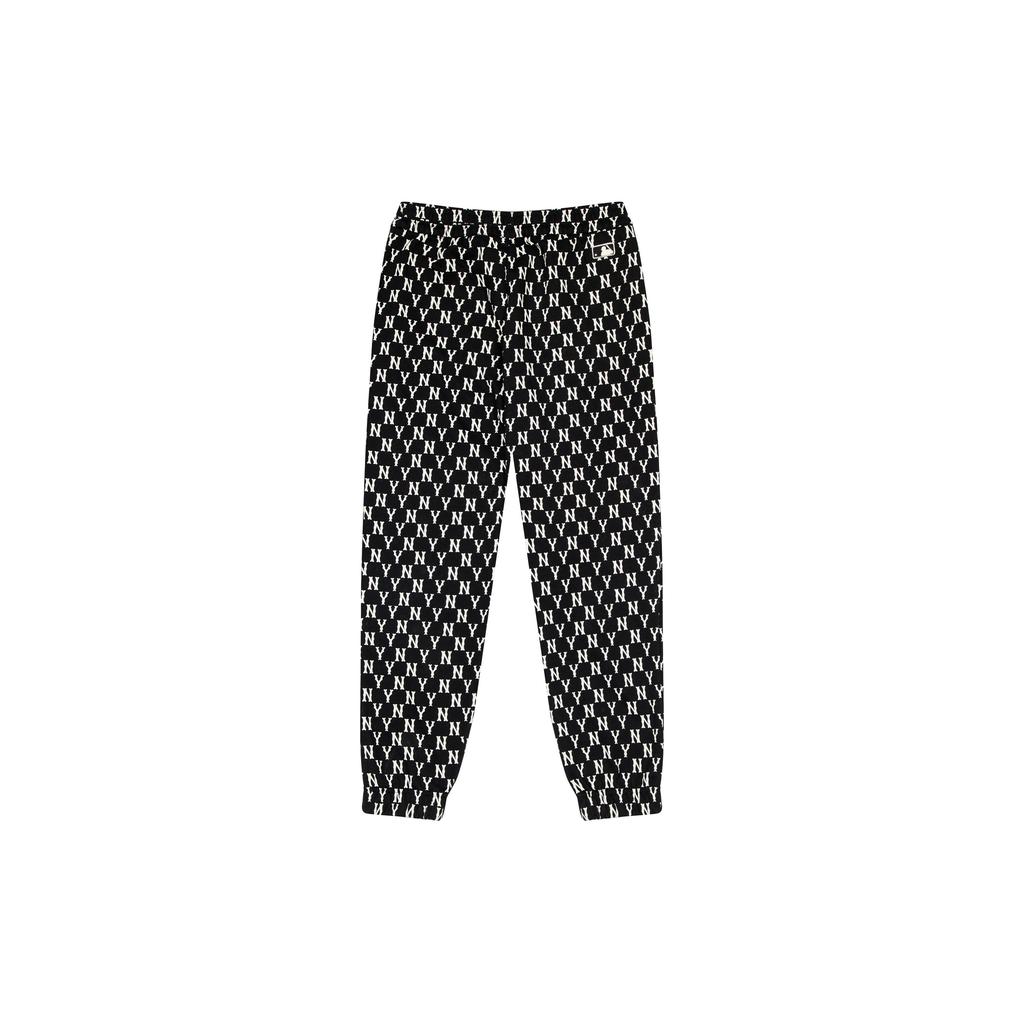 New MLB New York Yankees Knitted Sports Pants Unisex Black 3APTM0424-50BKS