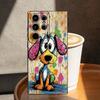 Süße Cartoon-Hund-Graffiti-Druck-Handyhülle Für Samsung Galaxy S26 S25 S24 Ultra S23 FE S22 S21 S20 Plus A15 A35 A55 A54 Abdeckung