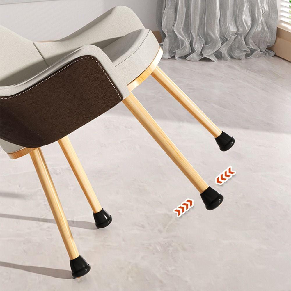 Silikon Stuhlbeinschoner Rutschfest Tischfußmanschetten für Hartholzböden