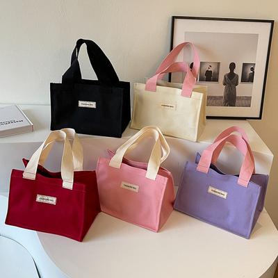 Working Miscellaneous Handbag Bag for Women New Fashion Canvas Bag for Women Ins Large Capacity Handbag for Women