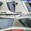 For Ford Escape Kuga 2 2013 2014 2015 2016 2017 2018  Chrome Rear Window Spoiler Cover Trim Pillar Posts Decoration