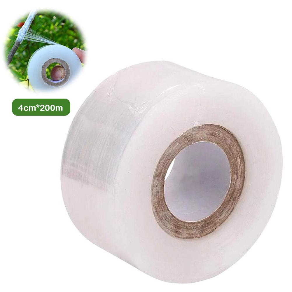 200m Länge Umweltfreundliches Biologisch Abbaubares Pfropfband Pfropfmembran Gartenbindeband PE-Pfropfband Gartenpfropfbedarf